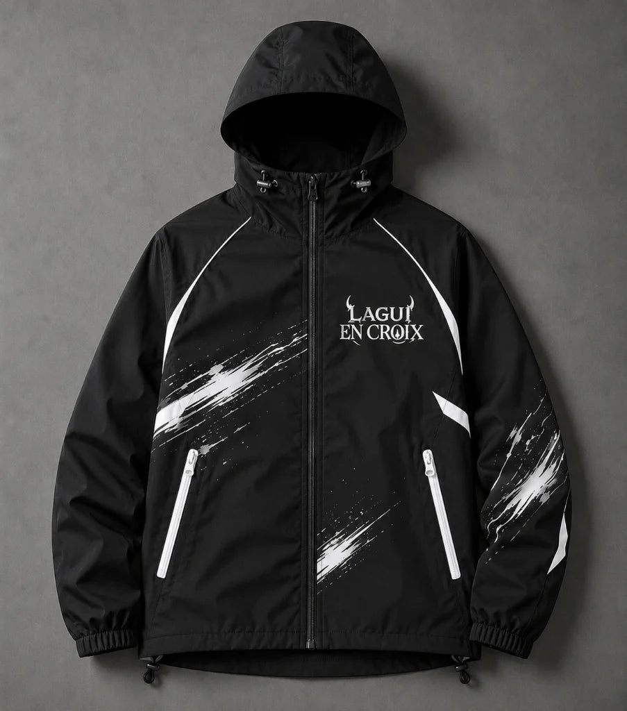 Veste EN CROIX Noir