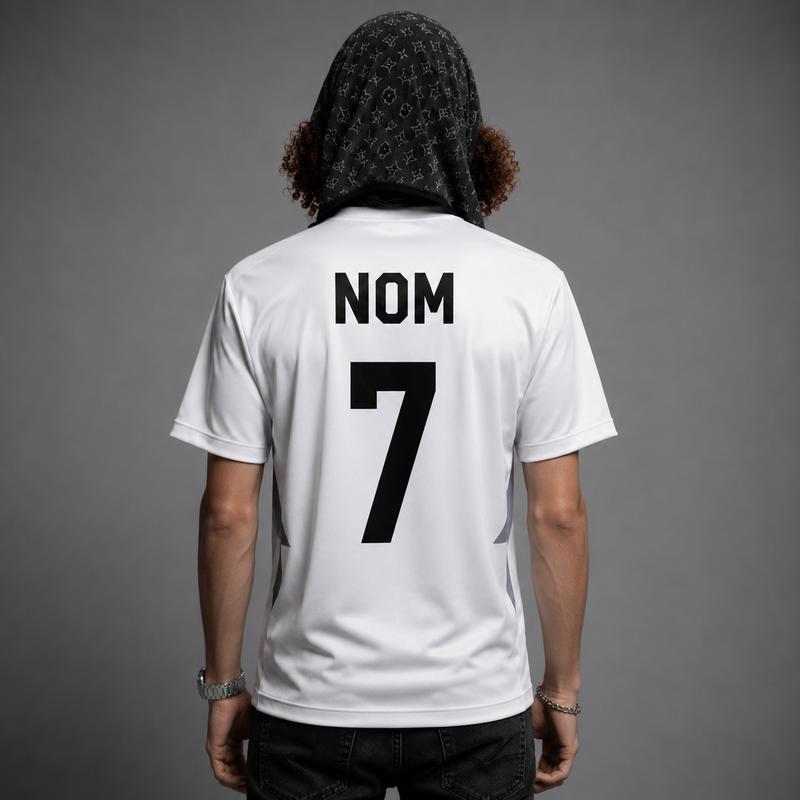 Tee shirt EN CROIX Records Blanc — dos